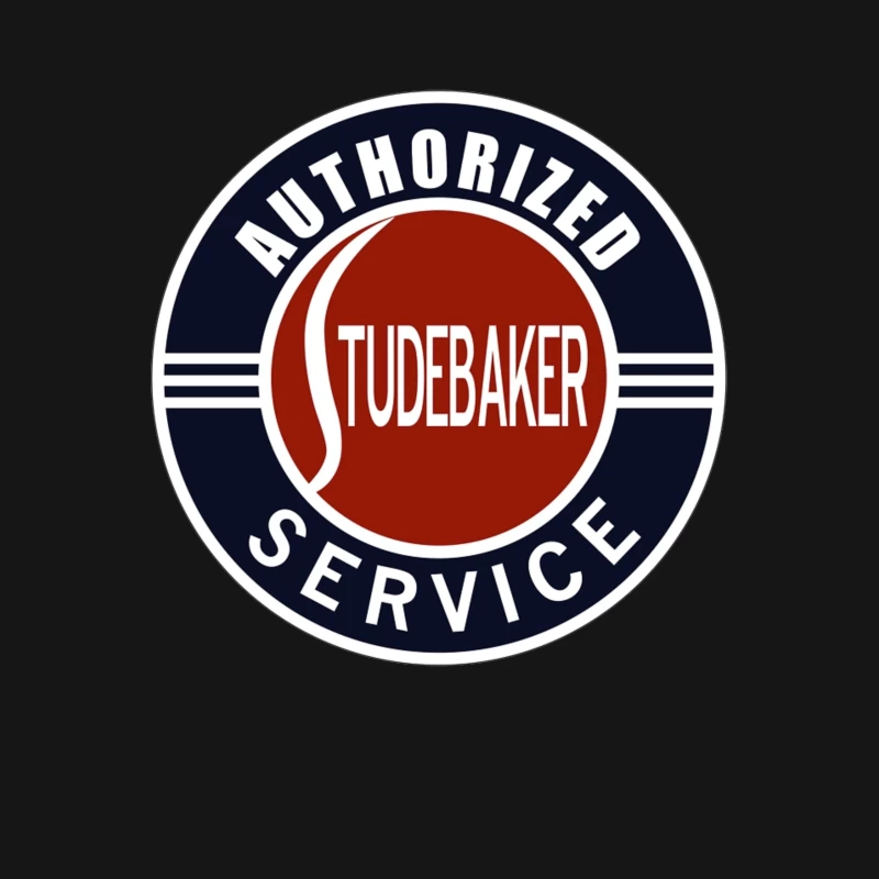 Vintage Authorized Studebaker Service Station Logo Male T-Shirt