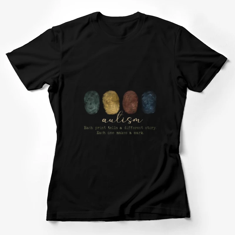 Diversité des histoires d'autisme Femme T-Shirt