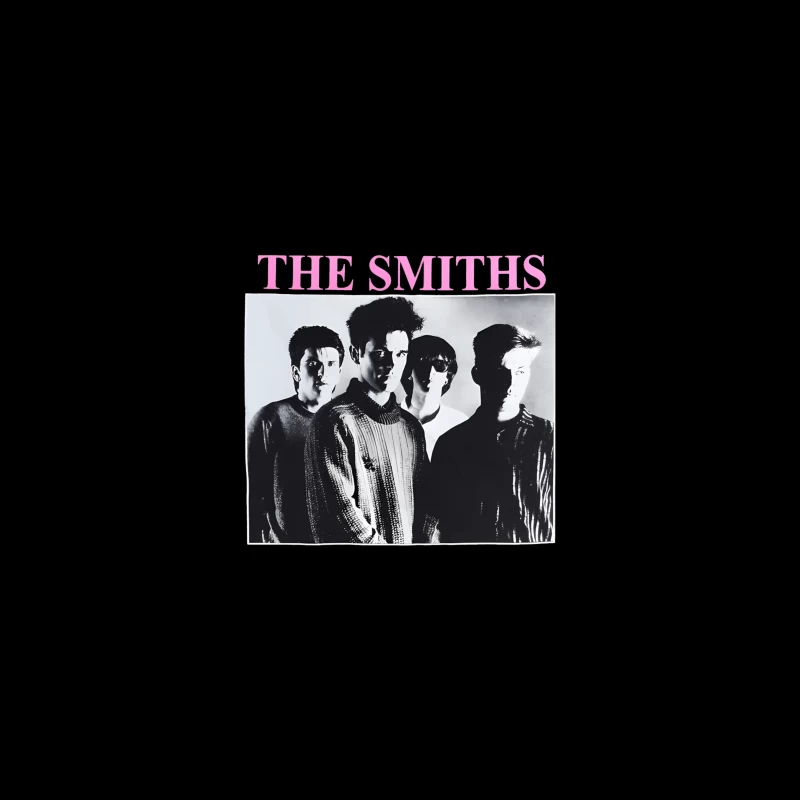 The Smiths Classic Black and White Band Album Cover from the 1980s iPhone Case