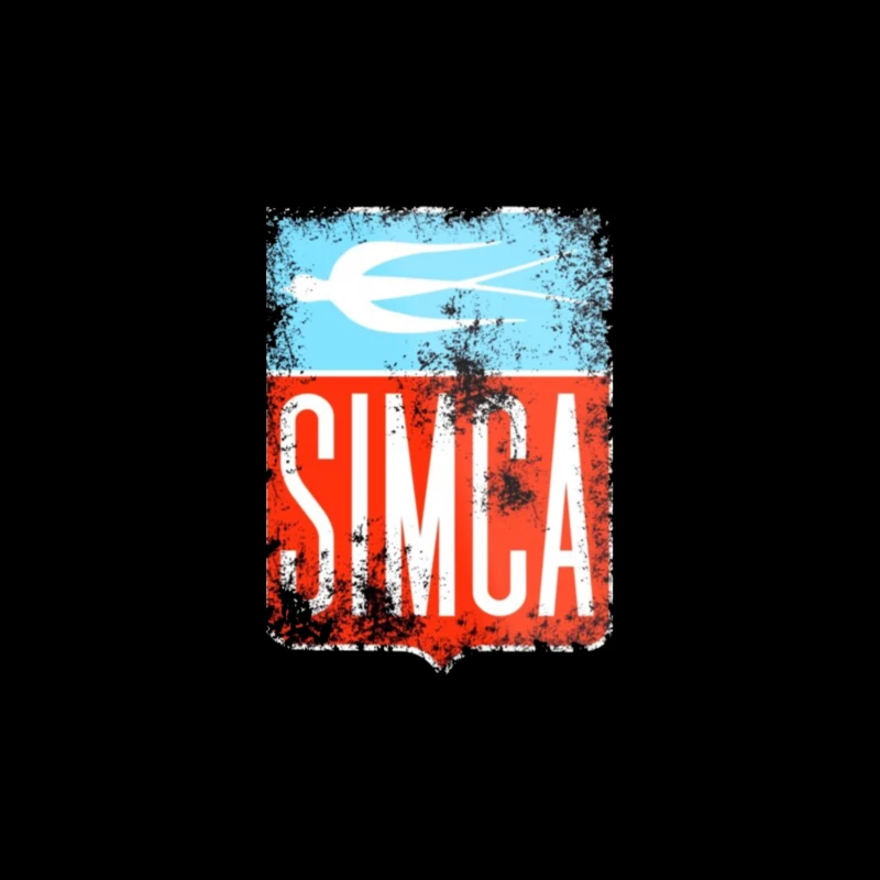 Vintage Simca old bird emblem Tapestry