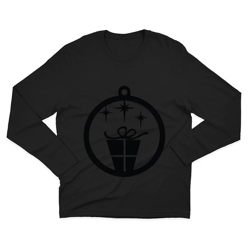 Ornement de Noël avec cadeau Homme Manches Longues T-Shirt