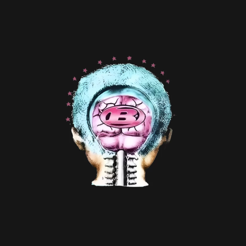 Cerveau Rétro avec Logo Homme Manches Longues T-Shirt