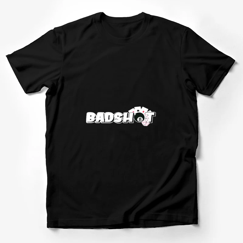Badshot - Billard und Kartenlogo Herren T-Shirt