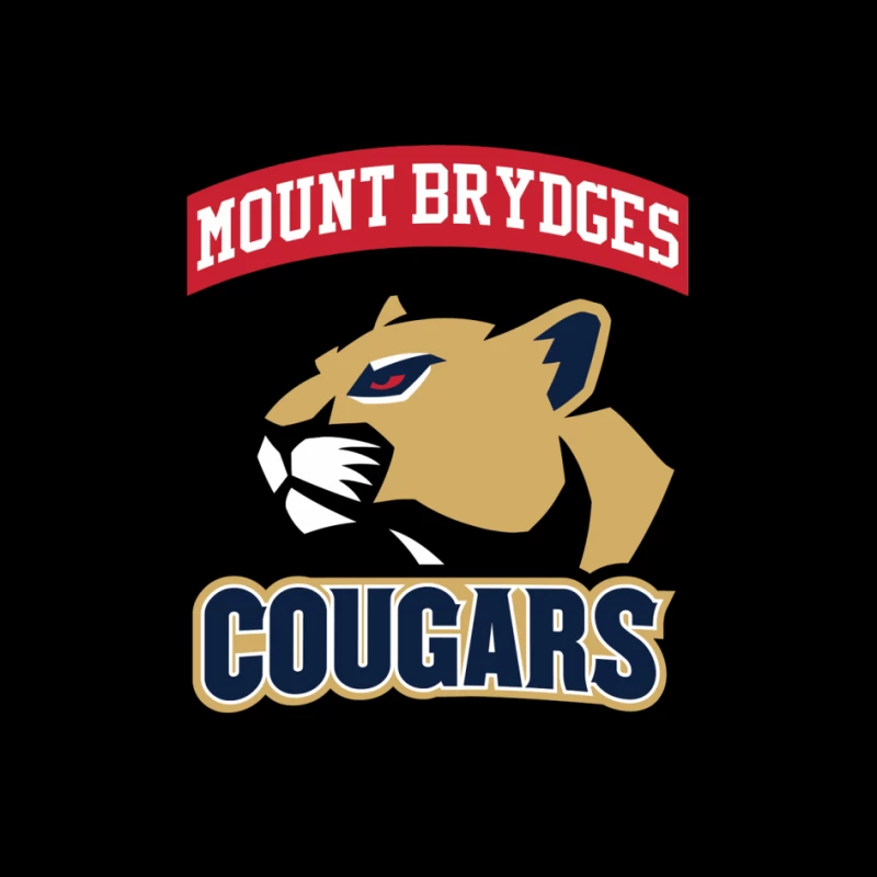 Mount Brydges Cougars Team Logo Pin