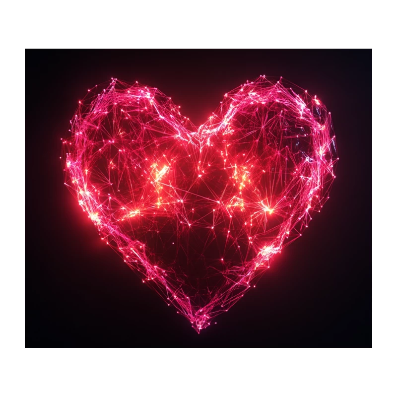 Digital Love: A Network of Connections Tapestry