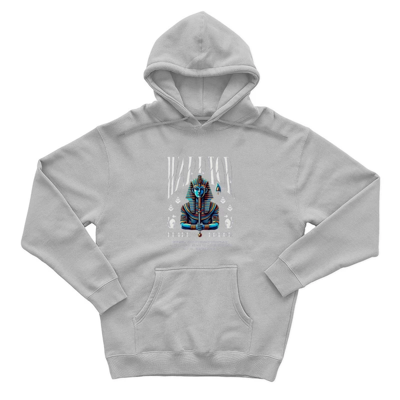 Majestic Egyptian Pharaoh - Pride and Honor Illustration Male Pullover Hoodie