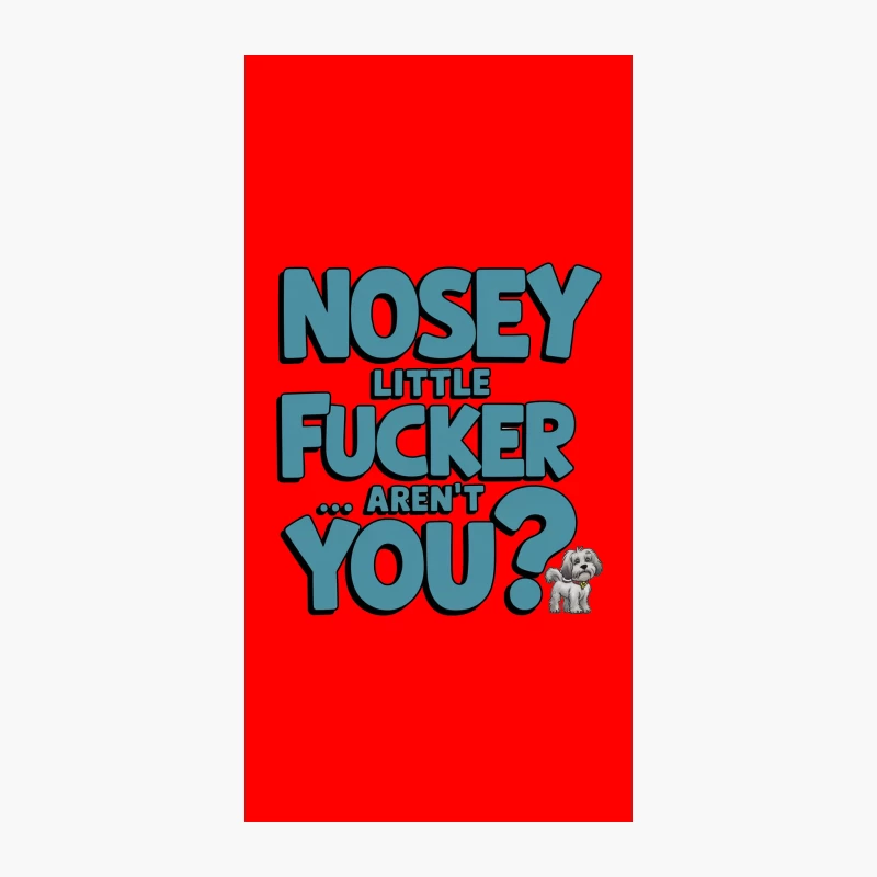 nosey little fucker arent you? iPhone Case