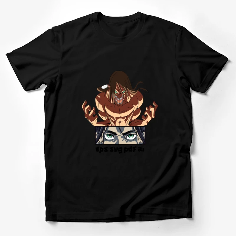 Titan Verwandlung Illustration Herren T-Shirt