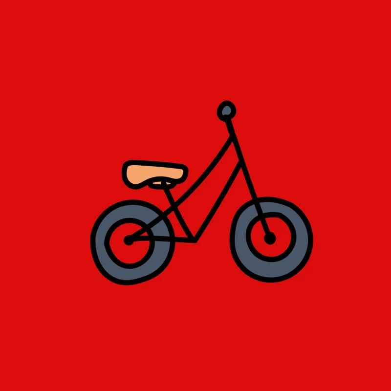 Illustration de vélo minimaliste Homme Débardeur
