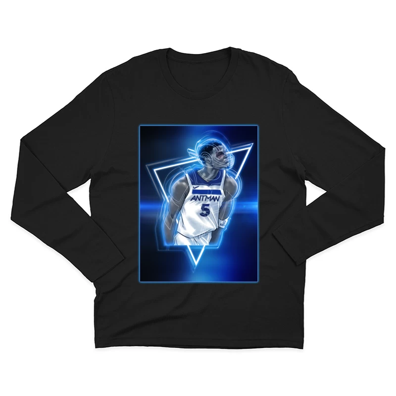 Minnesota Timberwolves - Anthony Edwards - ANT MAN Male Long Sleeve T-Shirt