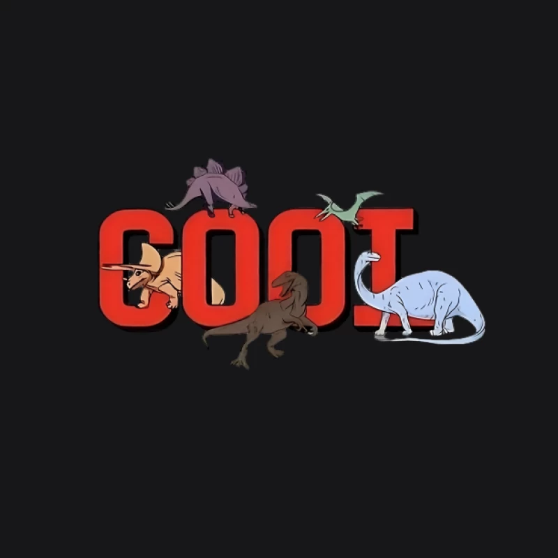 Coole Dinosaurier-Buchstaben Damen Pullover Hoodie