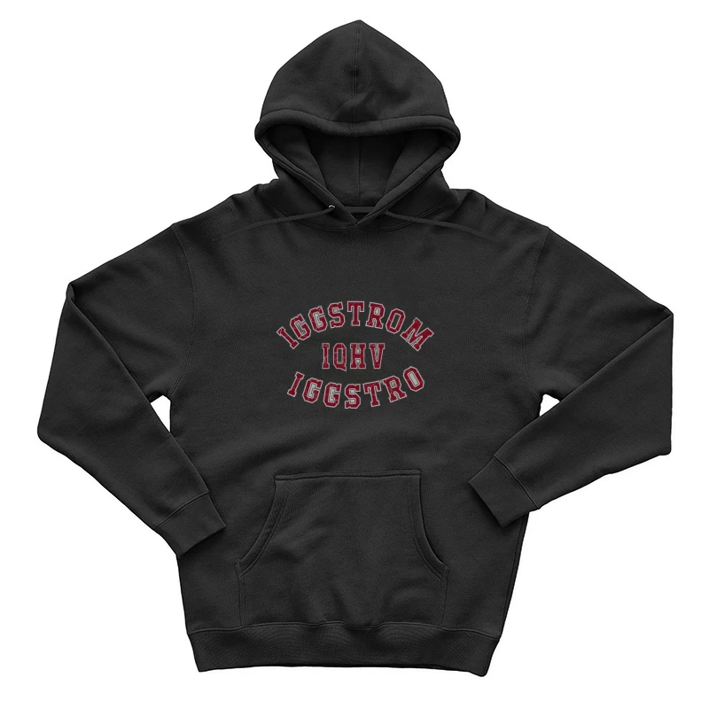 Sportlicher College-Stil Schriftzug Herren Pullover Hoodie