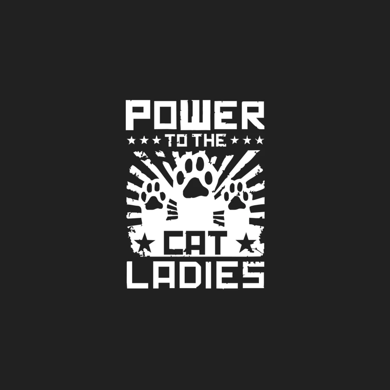 Power To The Cat Ladies Bucket Hat
