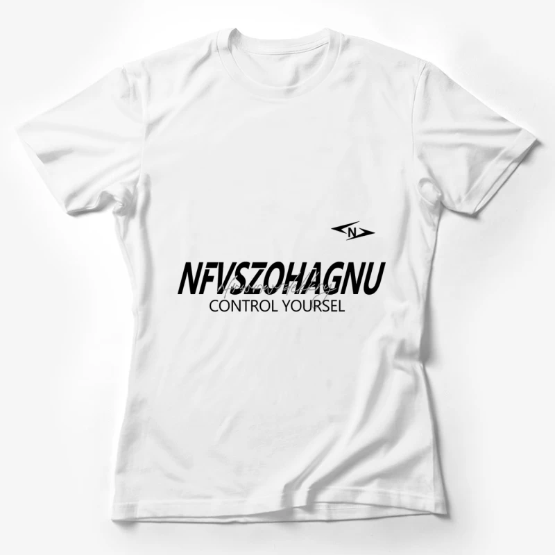 Typografie Kunstwerk mit Motivationsbotschaft Damen T-Shirt