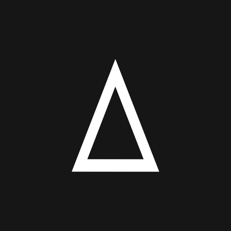 Prism A triangle design graphic Baseball Jersey Desk Mat