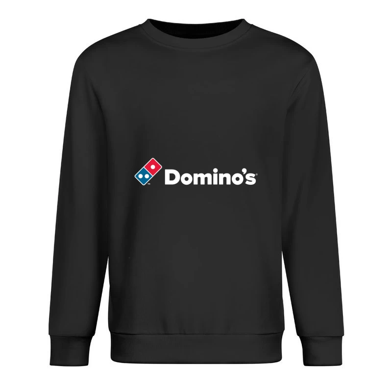 Domino's Pizza Minimalist Brand Logo Male Pullover Sweatshirt