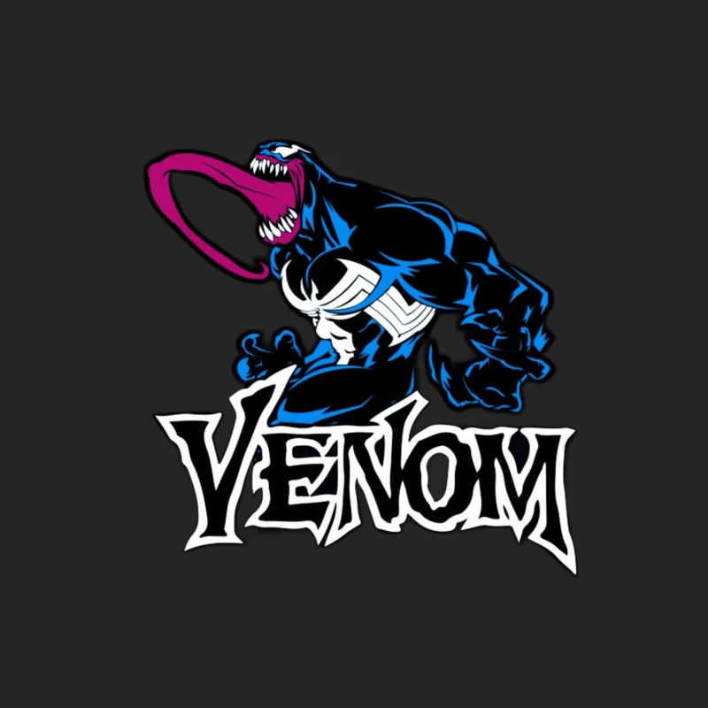 Venom Comic Character Illustration Female Pullover Sweatshirt