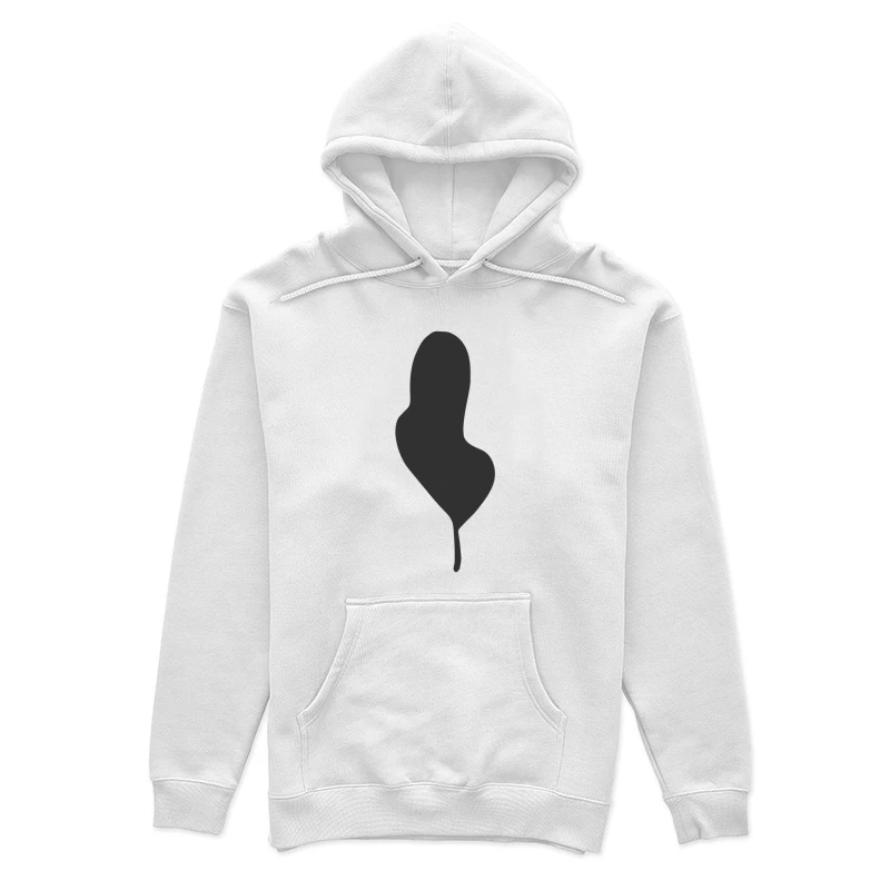 Silhouette artistique abstraite Femme Sweat à capuche