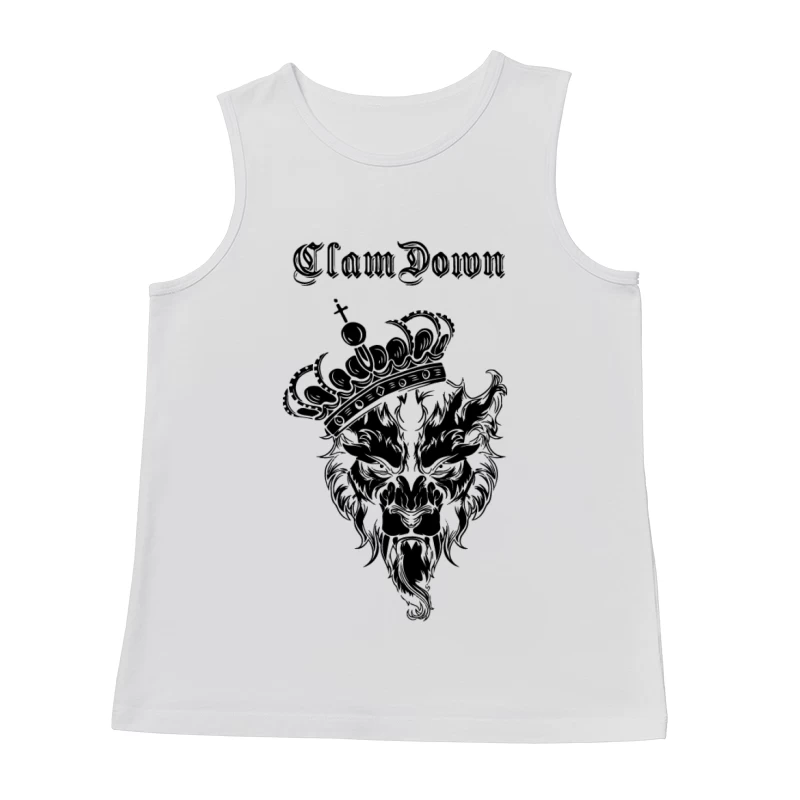 Geometrisches Yin-Yang-Symbol Herren Tanktops