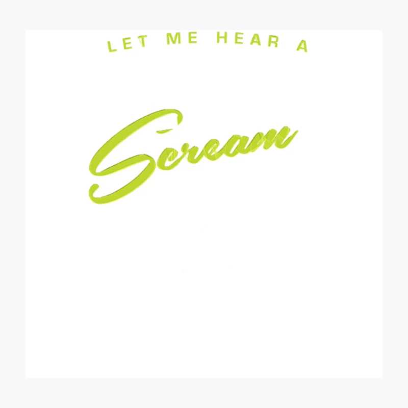 Wilhelm Scream Throw Pillow