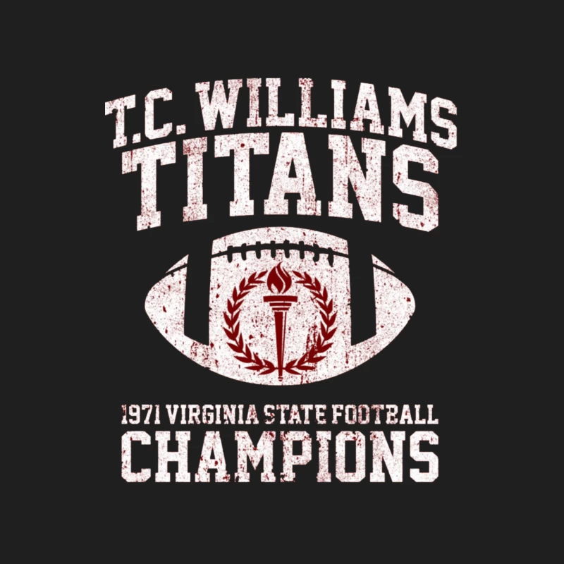 T.C. Williams Titans 1971 Football Male Tank Top
