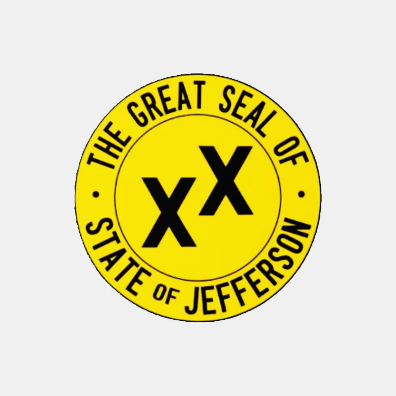 Great Seal of the State of Jefferson Male Tank Top