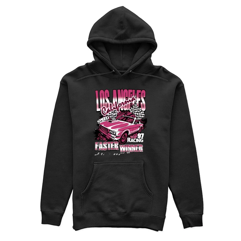 Los Angeles Rennwagen Design Damen Pullover Hoodie