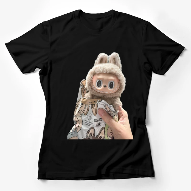 Niedliche Figur in Hasenkostüm Damen T-Shirt