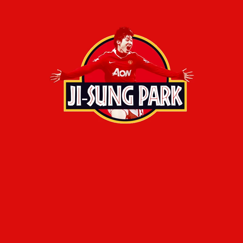 Retro Man United - PARK JI SUNG Male Tank Top