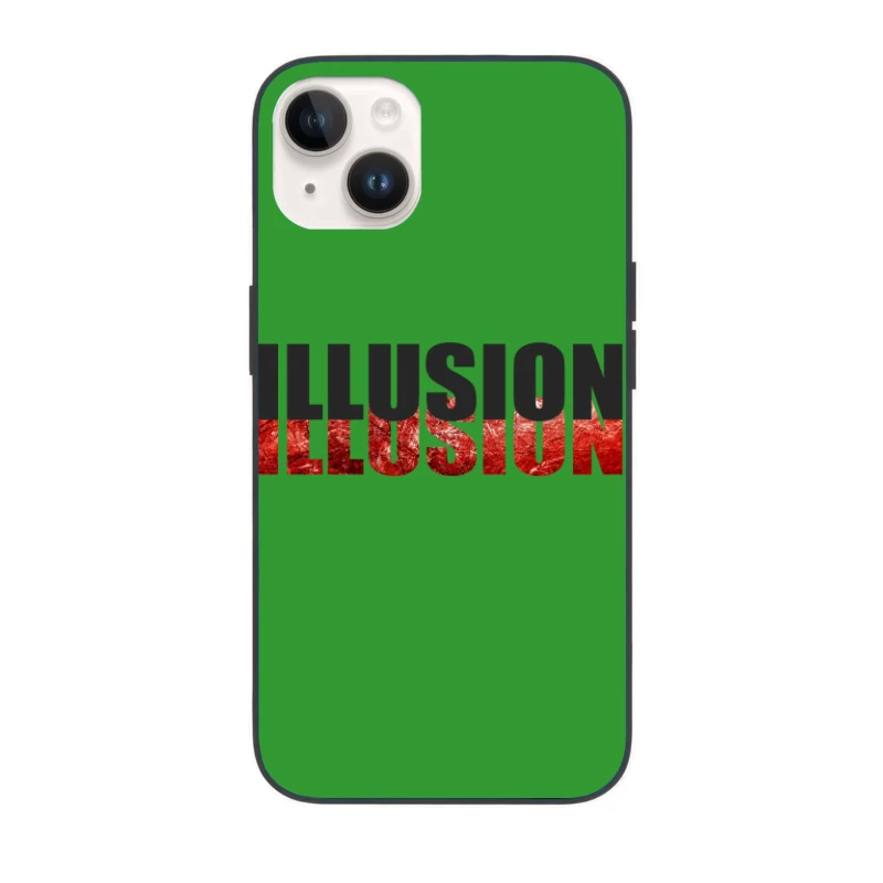 Artistic Representation of Illusion iPhone Case