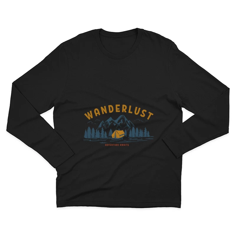 Abenteuer in der Wildnis Herren Langarm T-Shirt