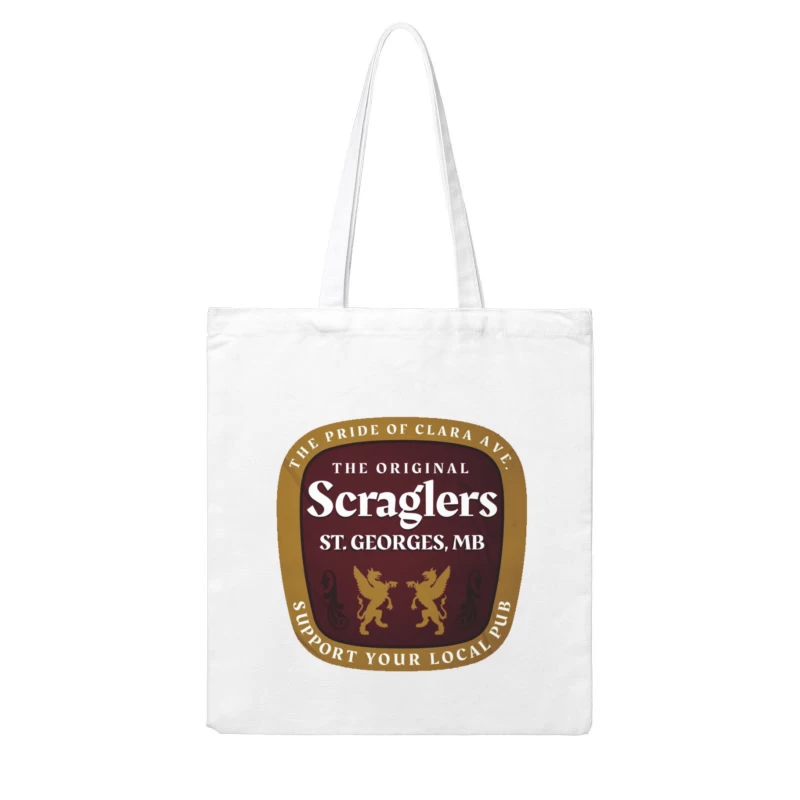 Scraglers Public House Cotton Tote Bag
