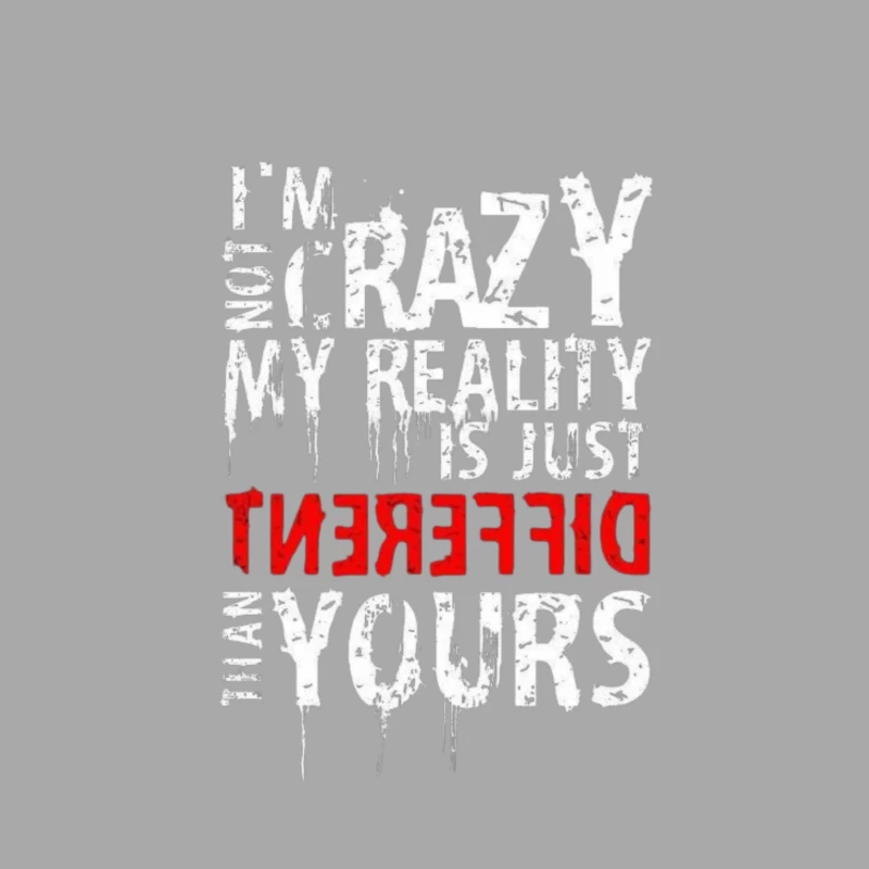 Unique Perspective on Reality Male Pullover Hoodie