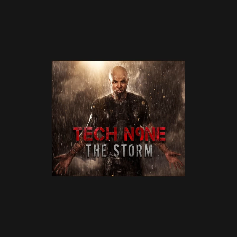 Tech N9ne Nine The Storm Desk Mat