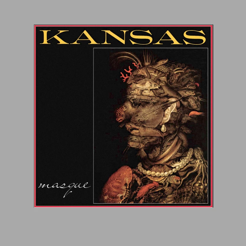 7 MASQUE - KANSAS BAND Male Pullover Hoodie