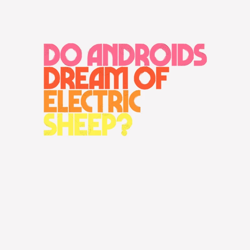 Do Androids Dream of Electric Sheep Male T-Shirt