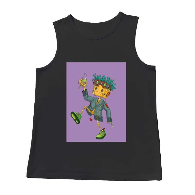 Robotkite Scientist Male Tank Top