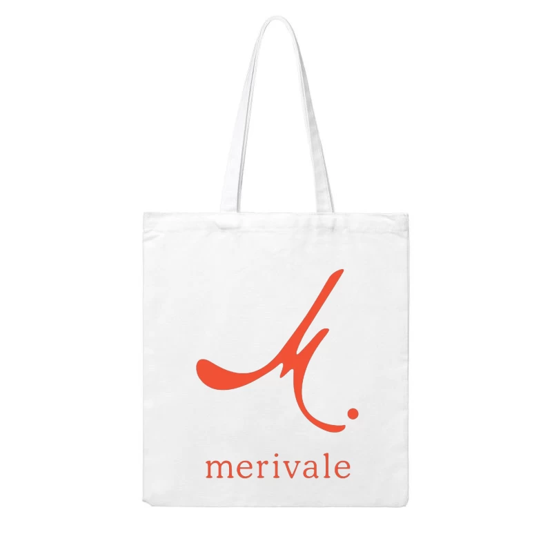 Merivale Hospitality Group Minimalist Red Logo Design Cotton Tote Bag