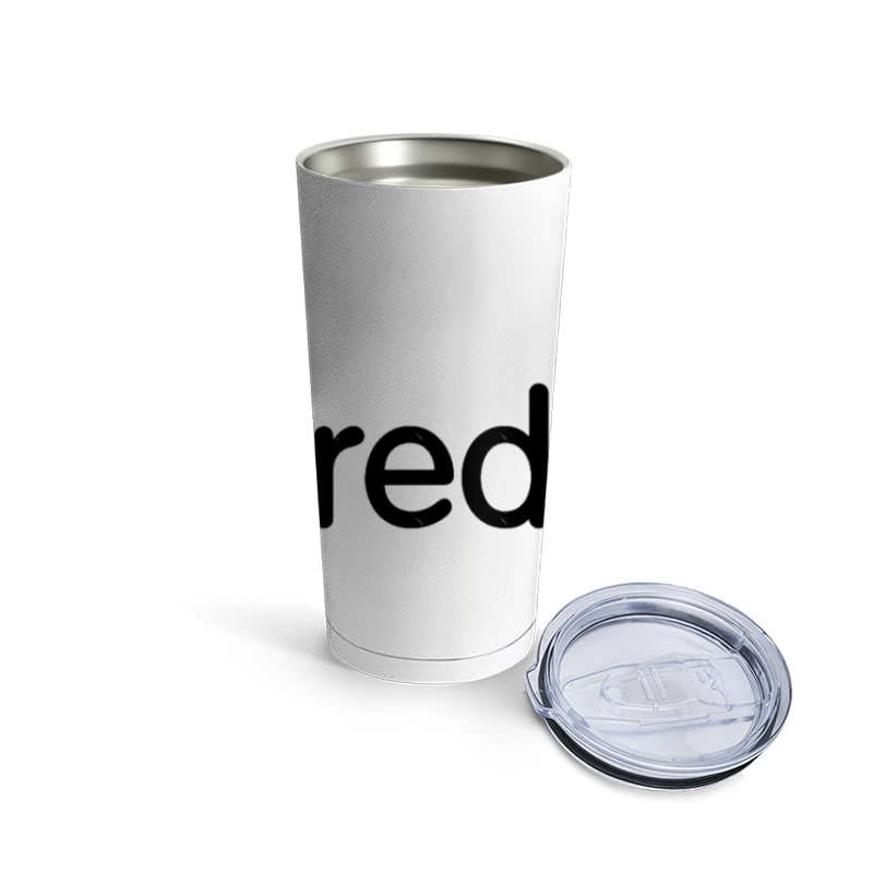 Reddit Logo with Snoo Mascot Travel Mug