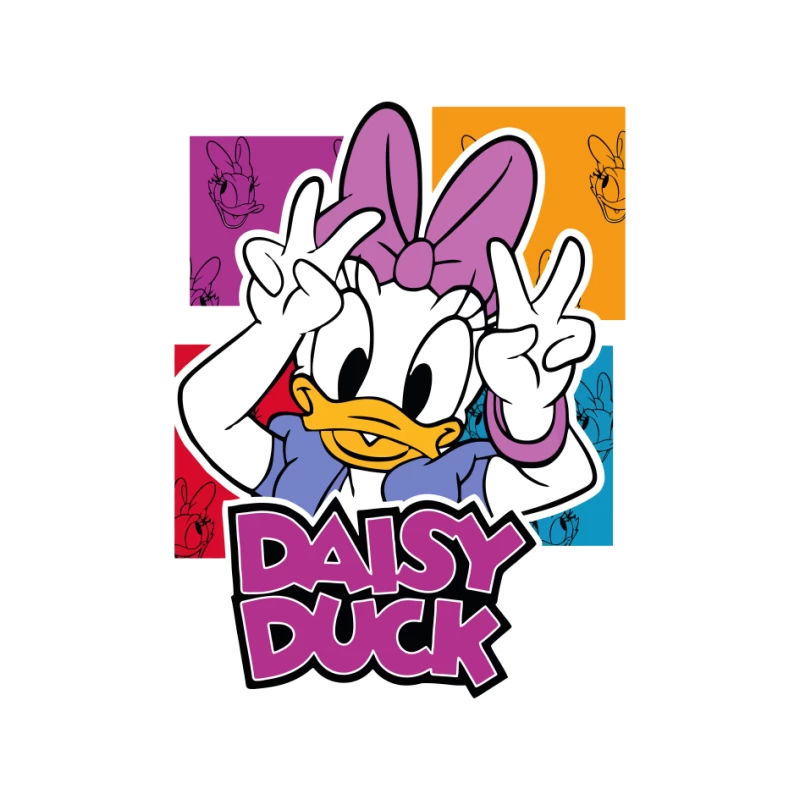 Retro Cartoon Duck – Playful & Nostalgic Design Pin