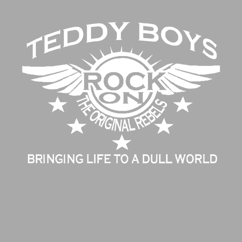 Teddy Boy Homage Female Pullover Hoodie