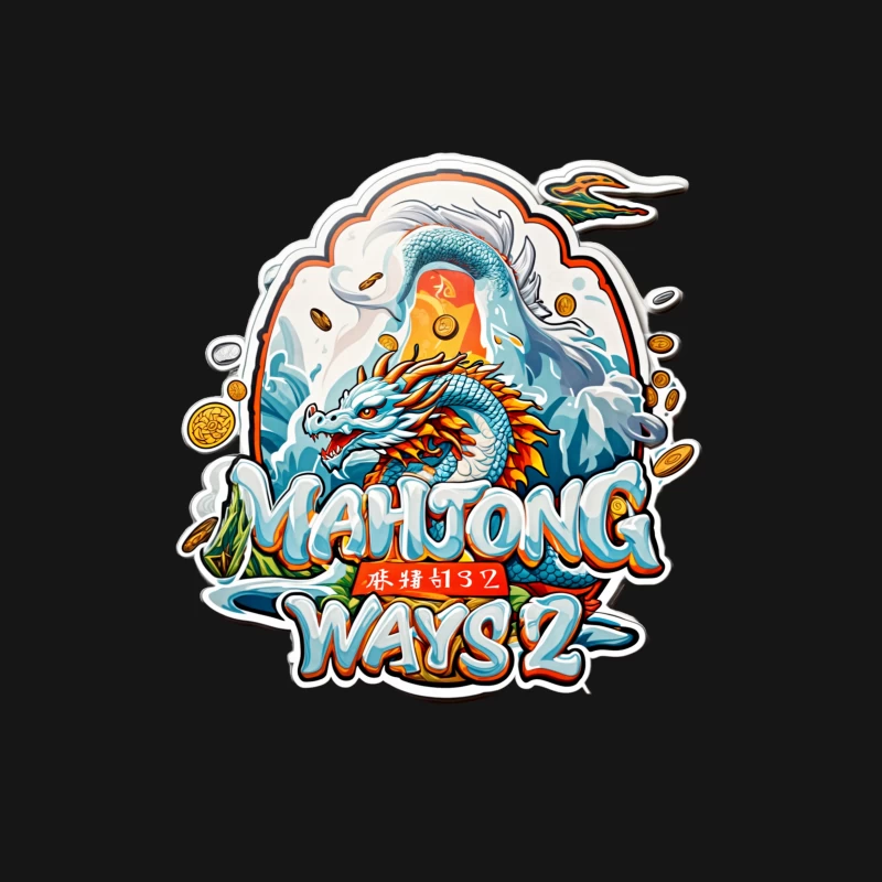 Mahjong Ways 2 Game Logo Male T-Shirt