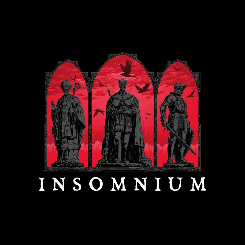 Insomnium One For Sorrow Throw Pillow