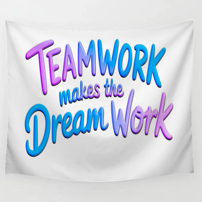 Inspirational Teamwork Tapestry