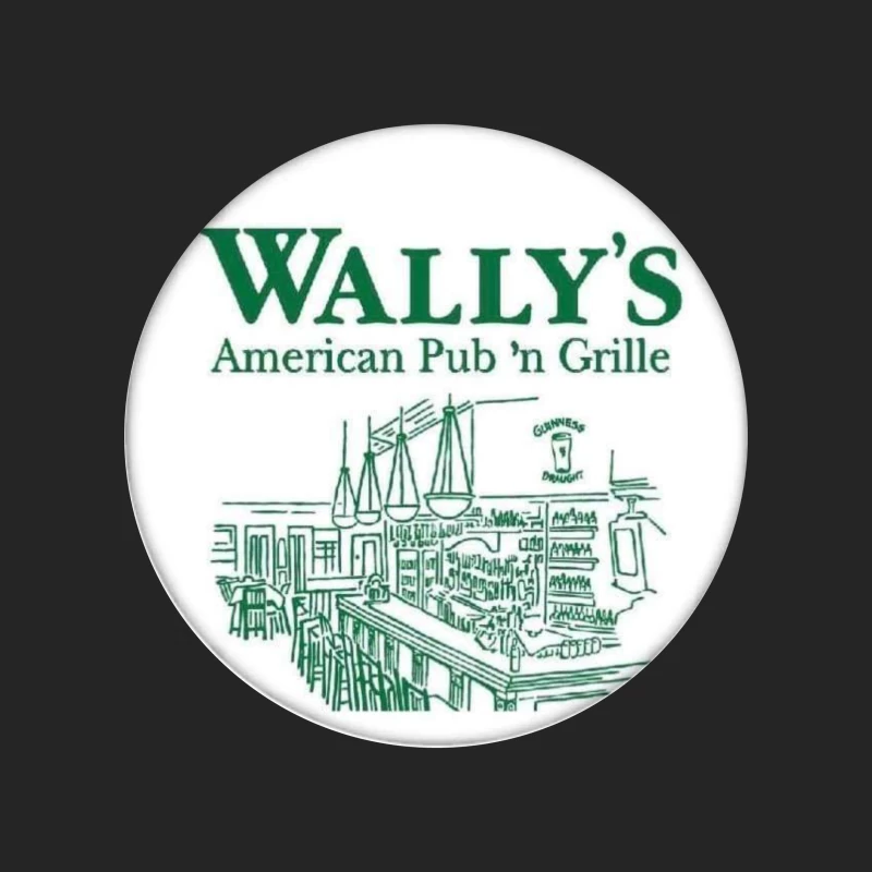 Wally's Spot Supper Club 5 3 Male Pullover Sweatshirt