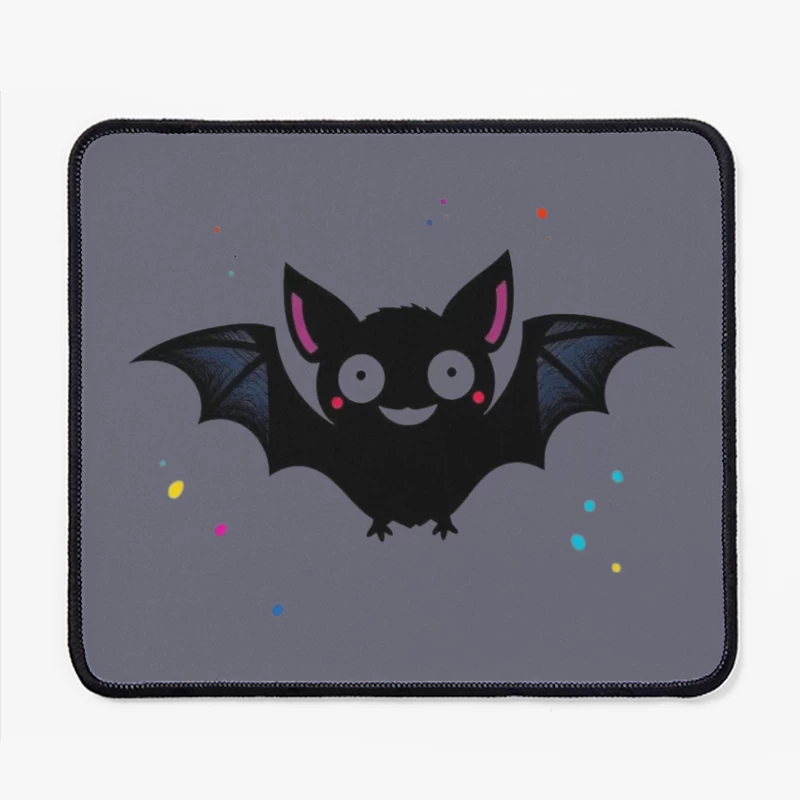Cute Cartoon Bat Mouse Pad