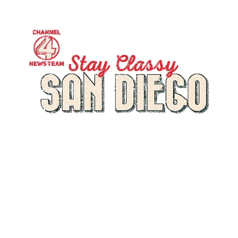 Stay Classy San Diego Tapestry