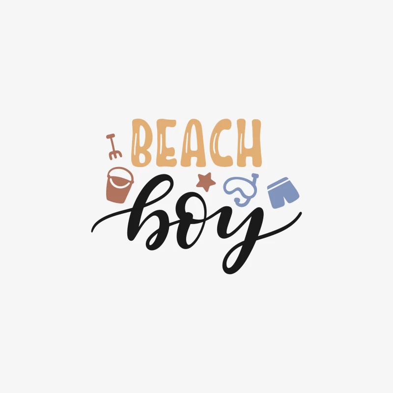 Design de plage pour garçons Femme Sweat-shirt à enfiler