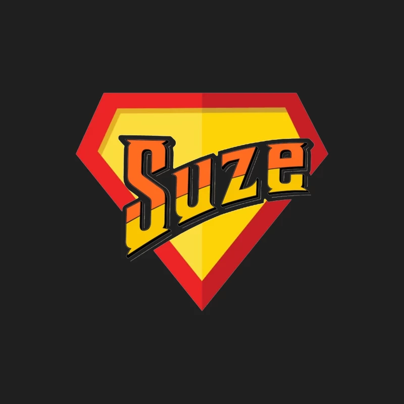 Suze Drink Logo in Superman Shield Style Male Tank Top