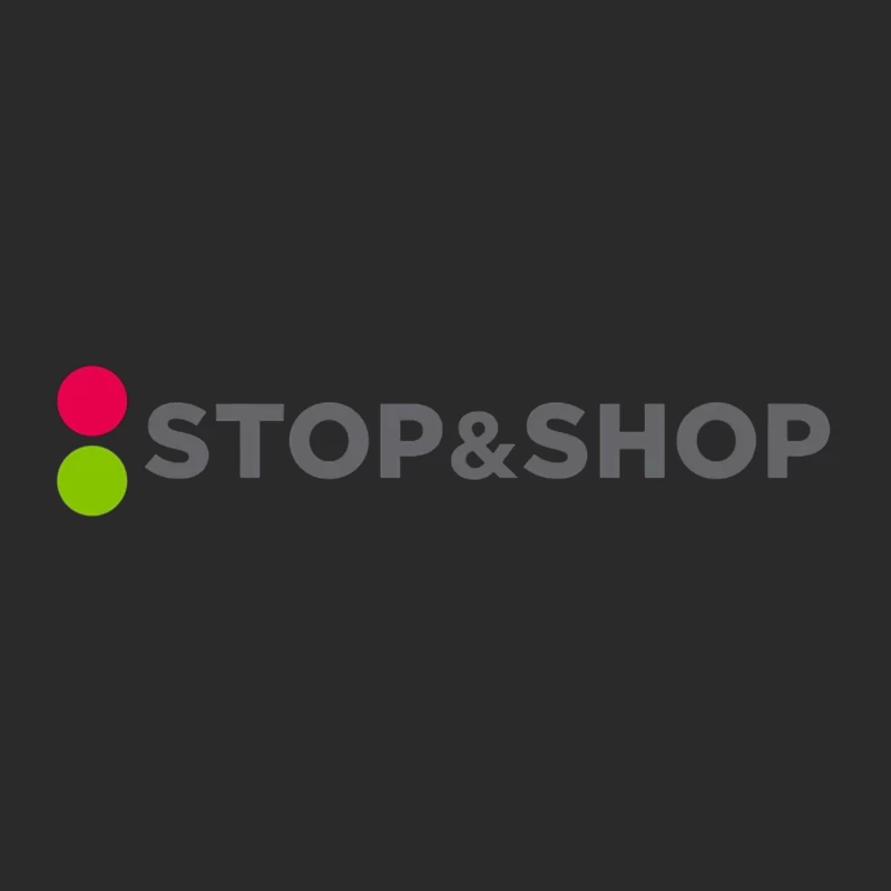 Stop & Shop Retail Brand Logo with Traffic Light Design Baseball Cap